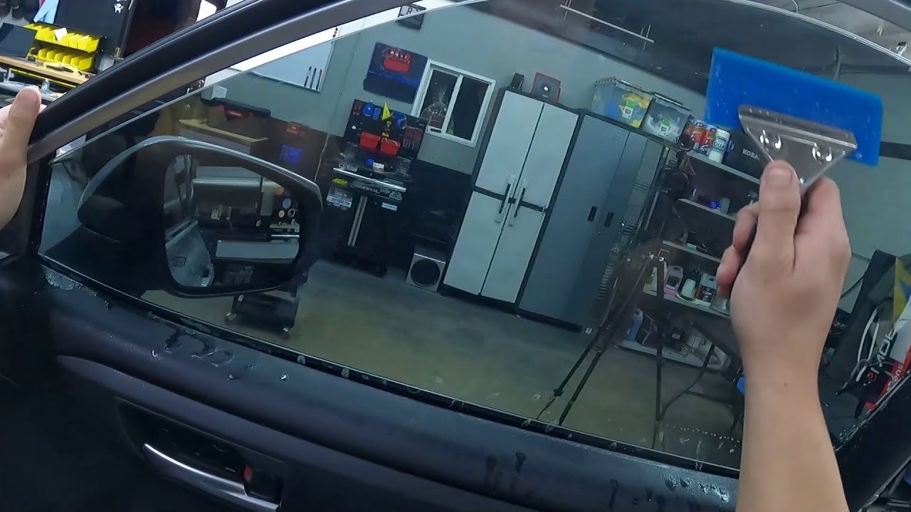 How To Tint Front Windows