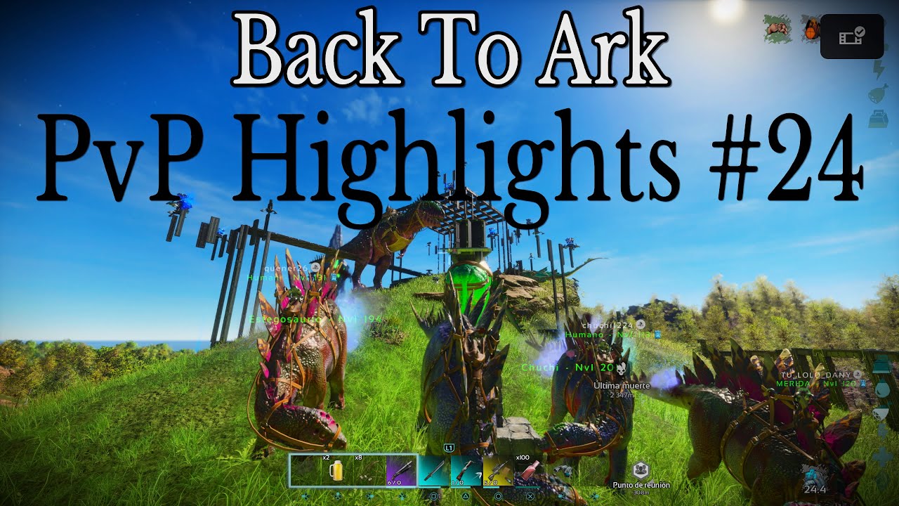 Wipe Easy UW And PvP highlights #24 |SSG| Ark Ascended Official PvP Console