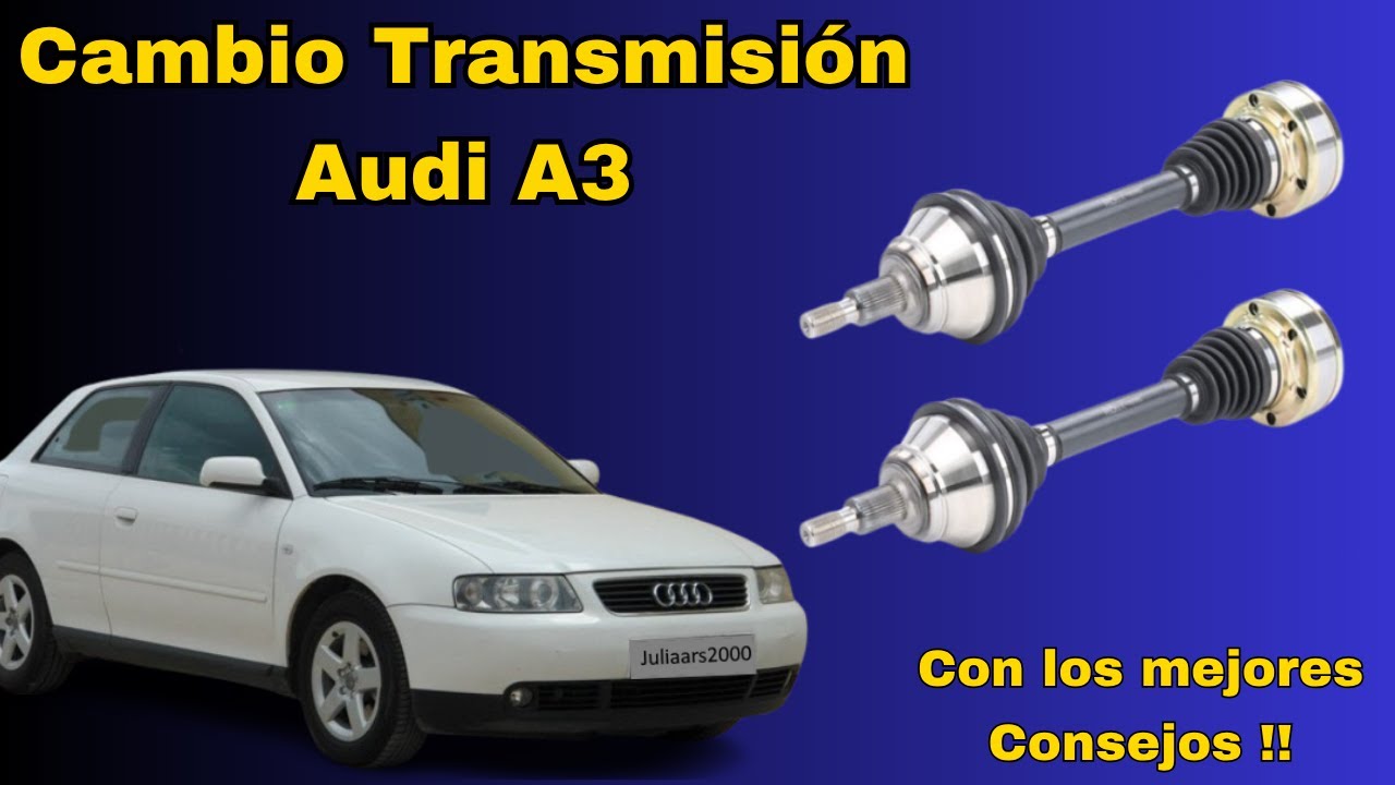 Cambio Palier / Transmisión Audi A3, Válido para Volkswagen Golf, Polo, Seat Ibiza, León, TT, Bora.