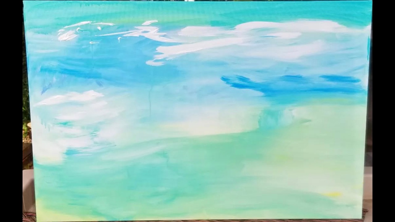 ASMR acrylic painting lofi for sleep soothing abstract art