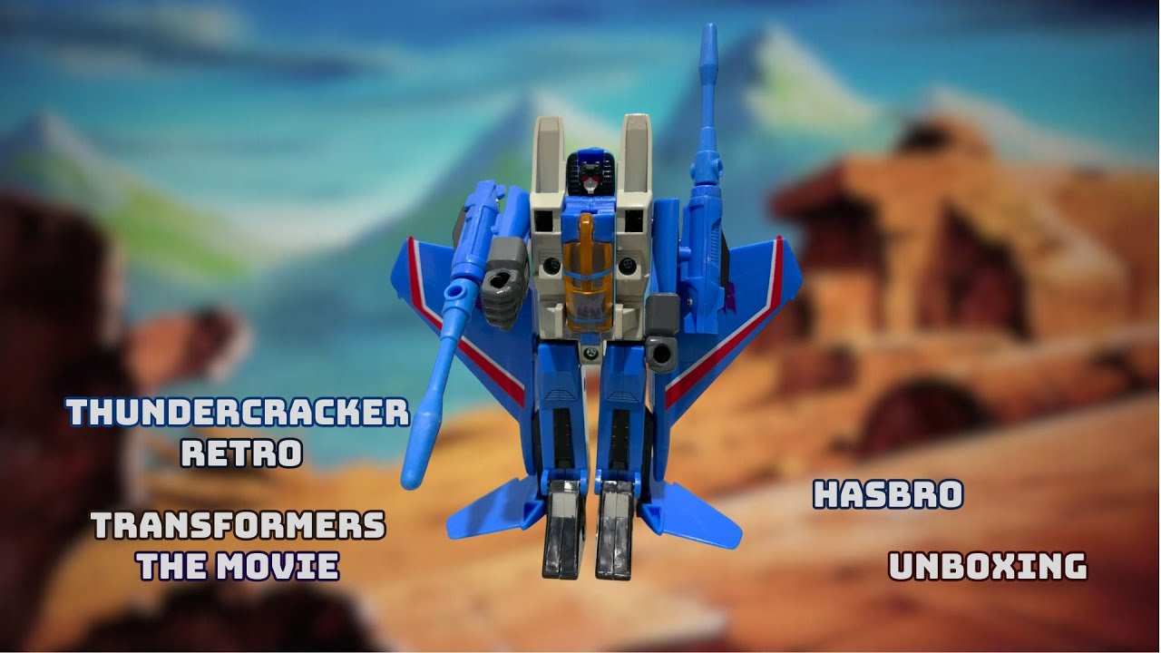 Thundercracker Retro G1 | Transformers The Movie | Unboxing