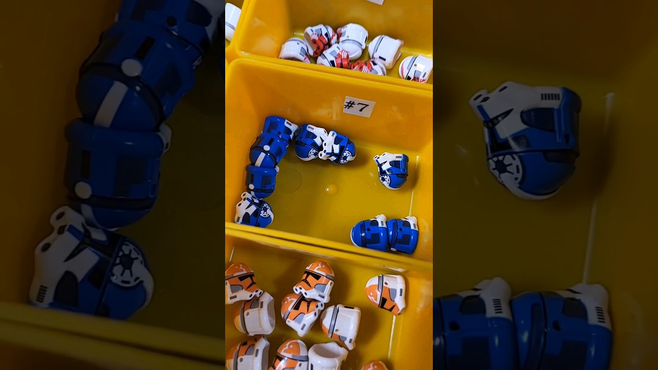 Кастомные шлемы армии клонов и немного Lego!! #realdeezbricks #starwars #Lego #afol #clonewars