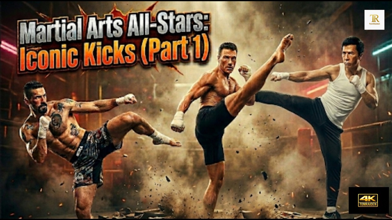 MARTIAL ARTS ALL-STARS: THEIR LEGENDARY SIGNATURE KICKS (PART 1) ⚡🔥 4K