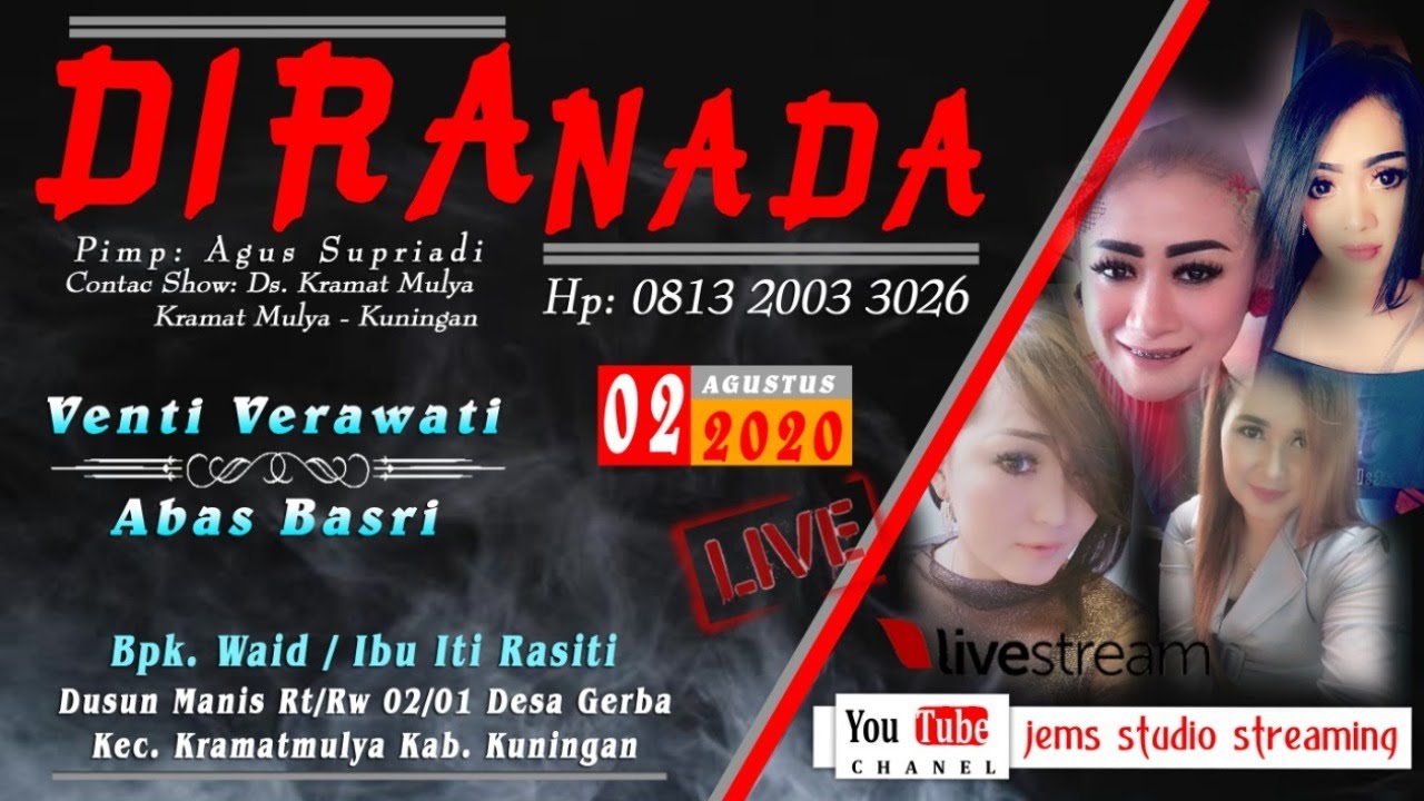 LIVE DIRA NADA // DESA GEREBA KEC.KRAMAT MULYA KAB.KUNINGAN // SEASON SIANG