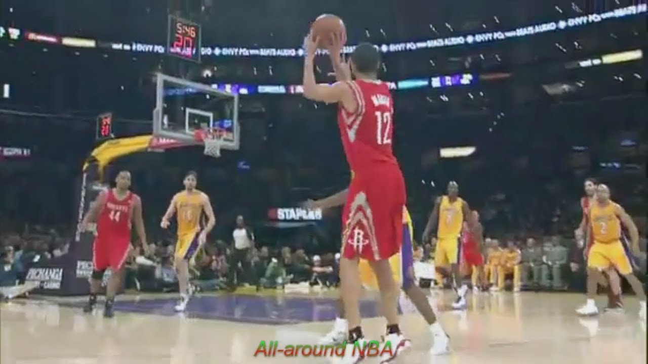 Kevin Martin 30 Points 4 Ast @ Lakers, 2010-11.