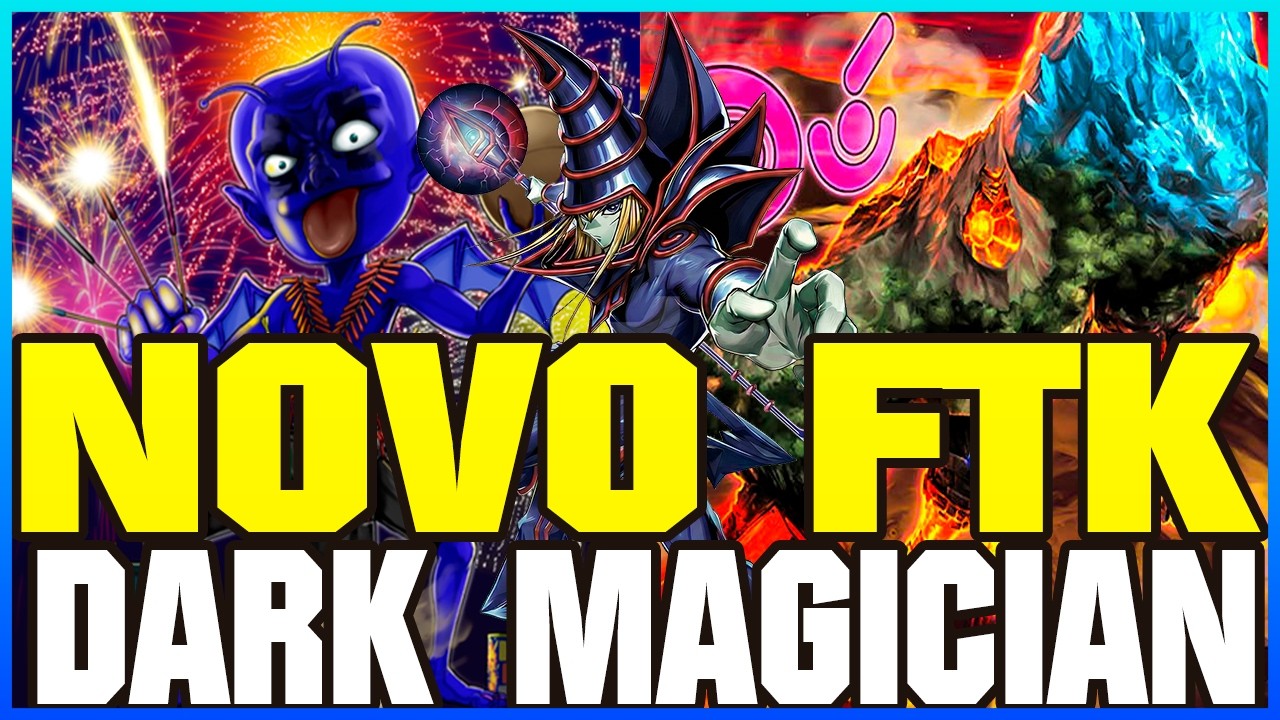 NOVO FTK DE MAGO NEGRO! VENCENDO NO PRIMEIRO E SEGUNDO TURNO! - YU-GI-OH Duel Links