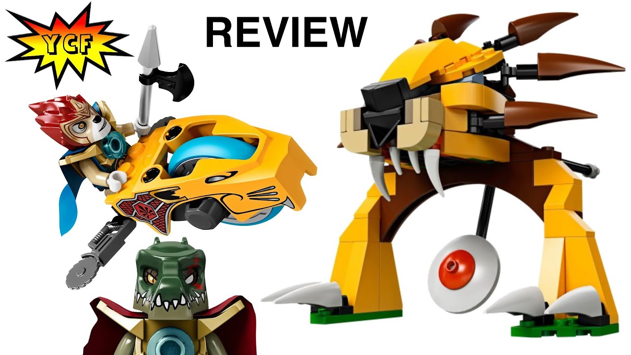 LEGO Chima 70115 Ultimate Speedor Tournament Review Legends of Chima Speedorz Set 2013