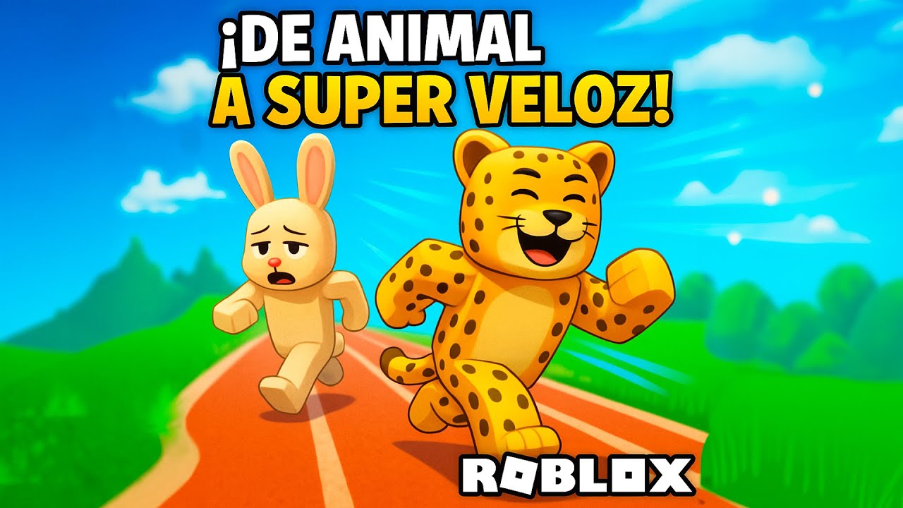 De Animal a Super Veloz 🦁💨 | El Gameplay Más Divertido de Roblox