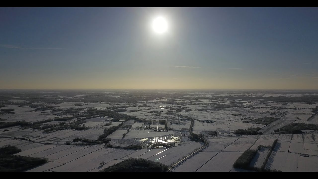 Oldeholtpade in de sneeuw,  11 maart 2023  (4K)
