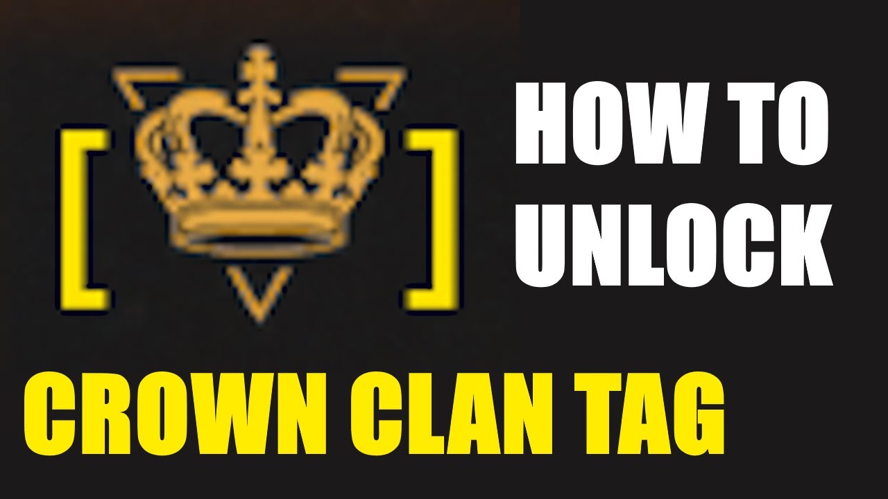 How To GET the *NEW* CROWN CLAN TAG in BLACK OPS 6