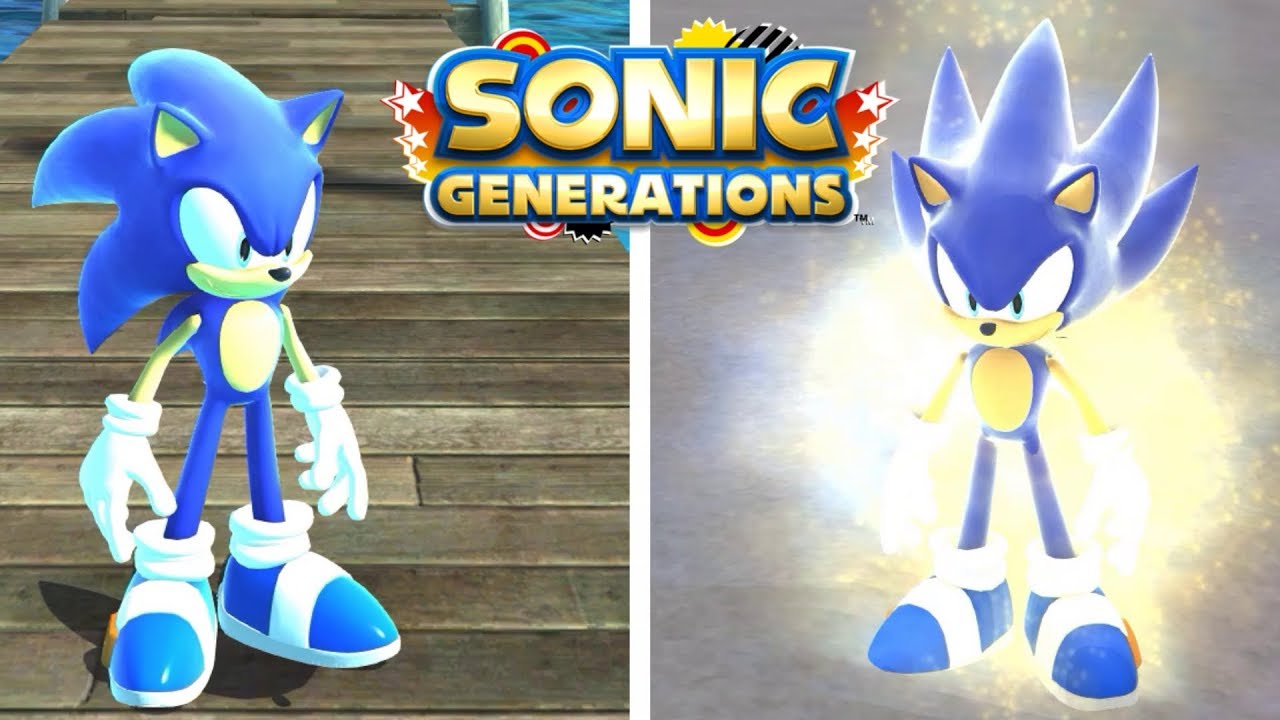Sonic Generations Blue Sonic Mod [4K 60fps]