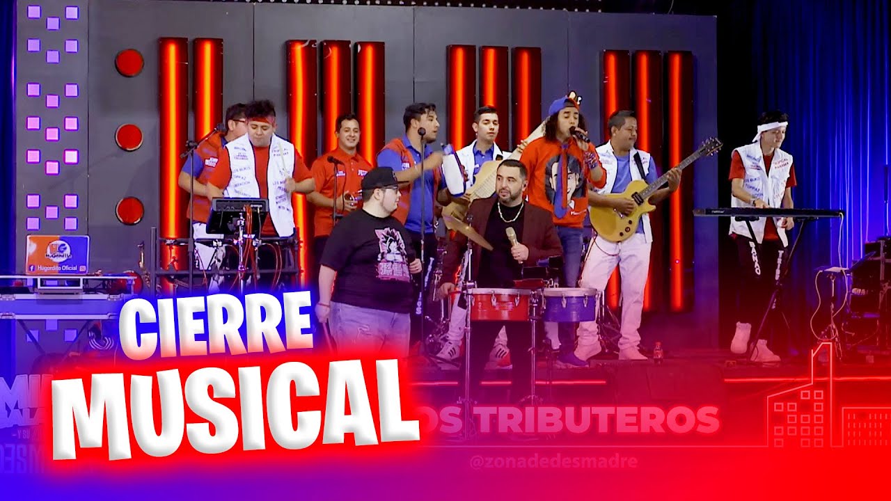Cierre musical con los tributeros y Mike Salazar en Zona de Desmadre