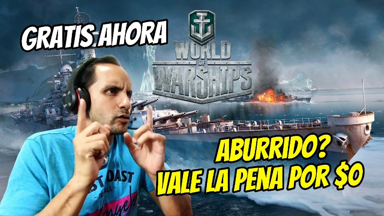 Probé World of Warships GRATIS… ¿Juegazo o pérdida de tiempo? 🤔