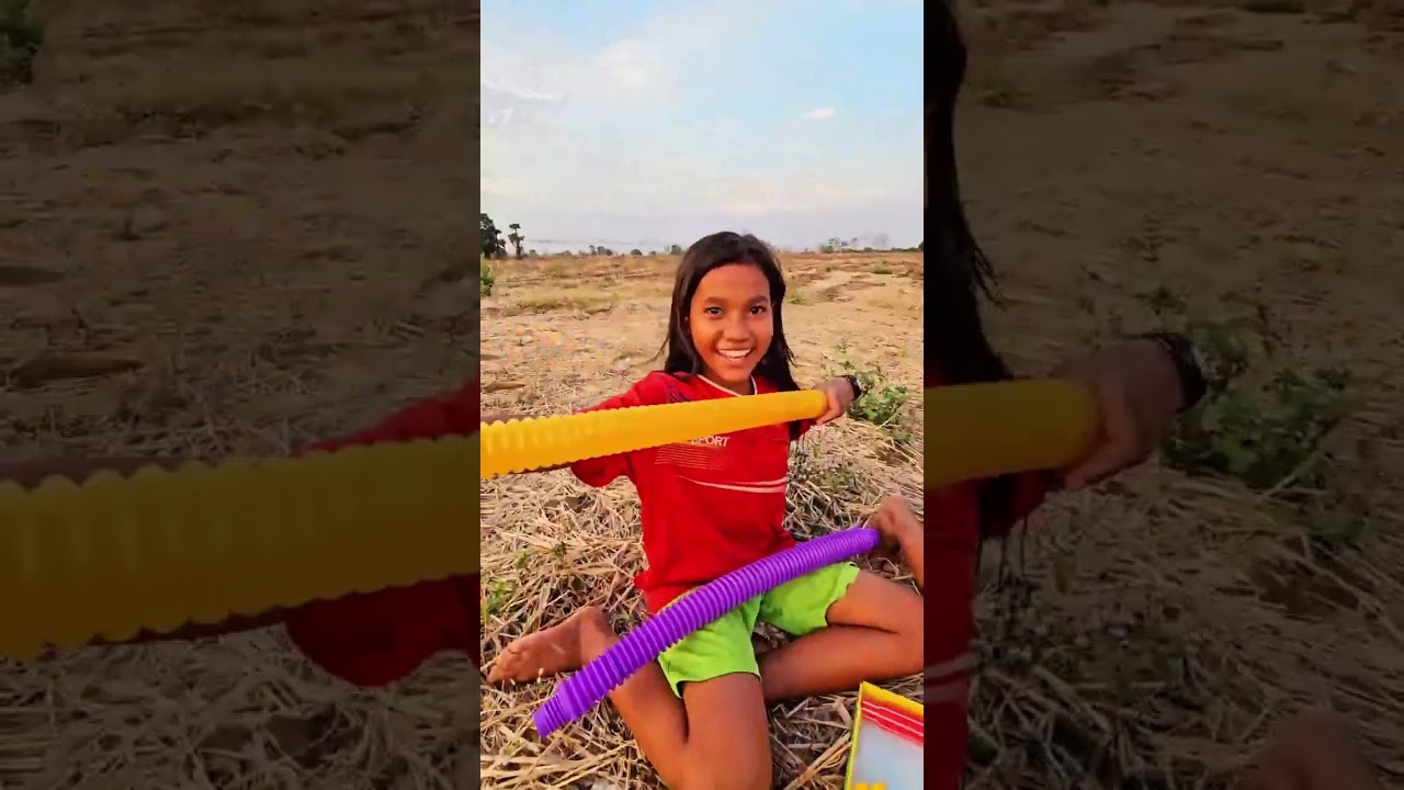 SET FIVE )  Pop tube in side relaxing sound ASMR colors more 