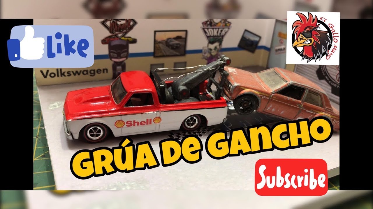 COMO HACER UNA GRÚA-EL GALLO MAYO