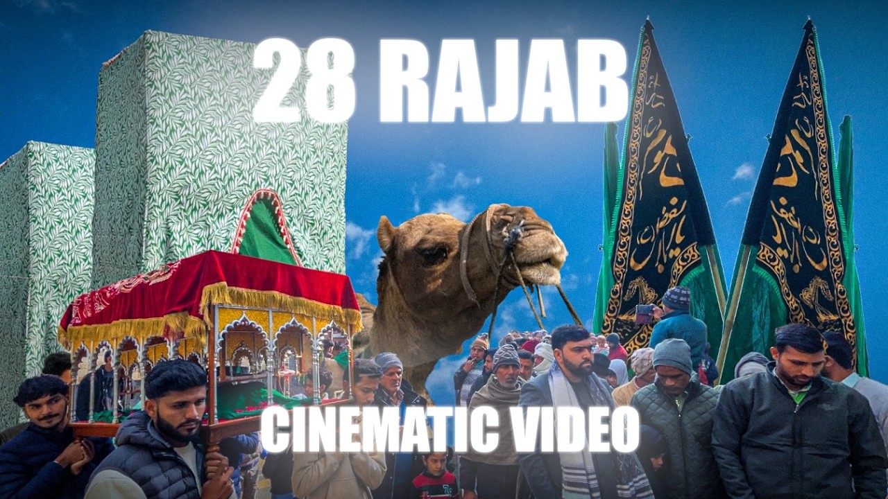 Safar e Imam e Hussain | Cinematic Video | Said Nagli Azadari