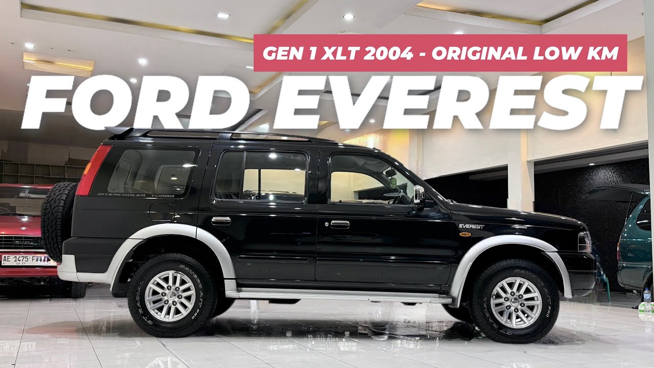 DIJUAL - FORD EVEREST GEN 1 XLT MANUAL 4x2 2004 (ORIGINAL / LOW KM)