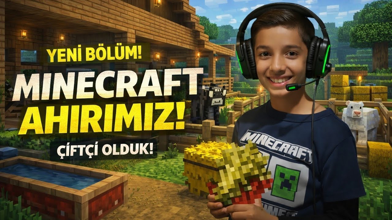 Minecraft Survival 5.sezon 3. Bölüm AHIR YAPTIM