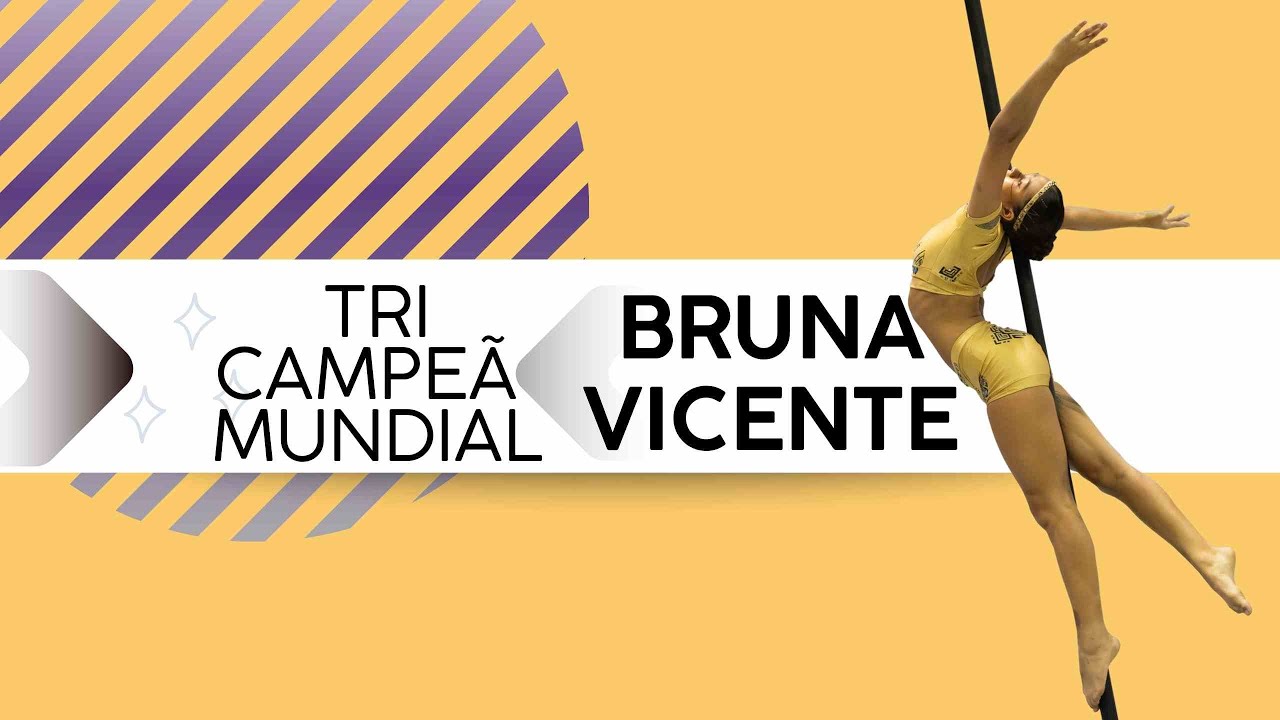 Tri Campeã Mundial de Aerial Pole (Pêndulo) - Bruna Vicente