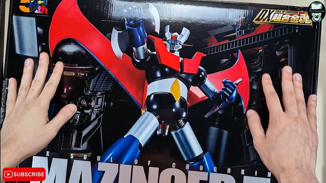DX SOUL OF CHOGOKIN MAZINGER Z 50th Anniversary Diecast Ver. Unboxing Review