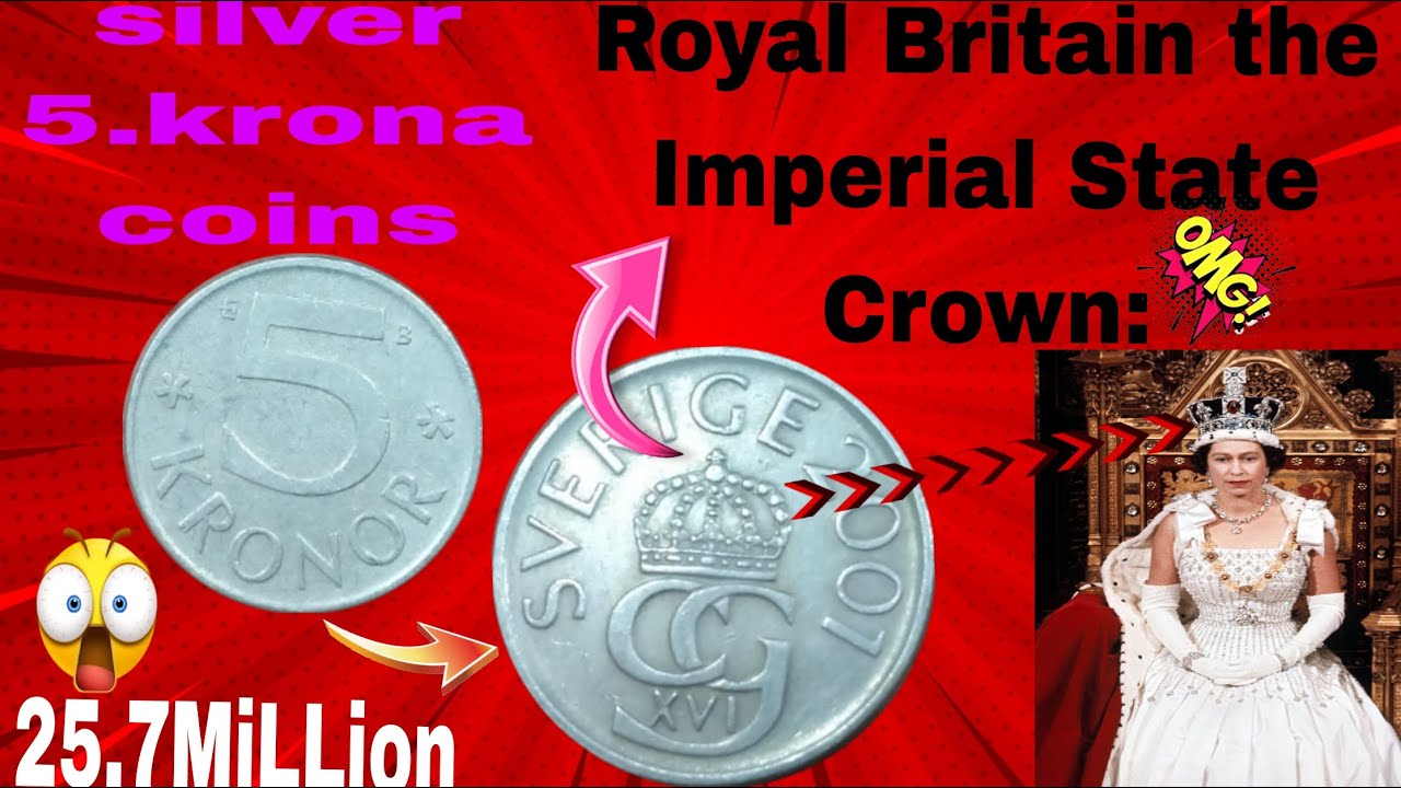 5 Kronor coin value | sverige 5 kronor | sverige kronor | 5 kronor coin value in india