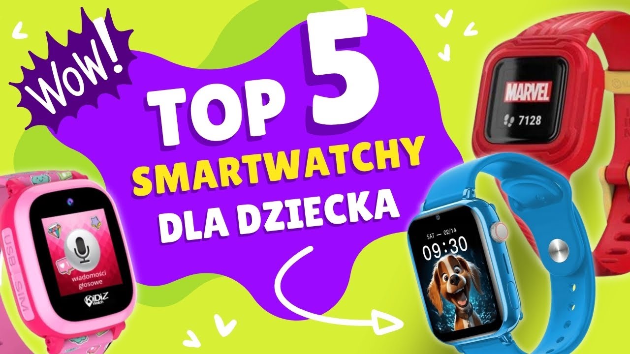 Najlepszy Smartwatch dla Dziecka🧐 Ranking TOP 5 (Niezależny!)