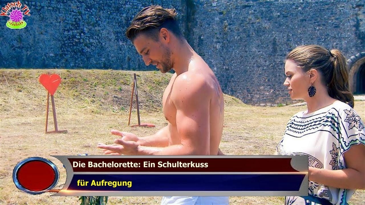 DIE BACHELORETTE: EIN SCHULTERKUSS   F&Uuml;R AUFREGUNG