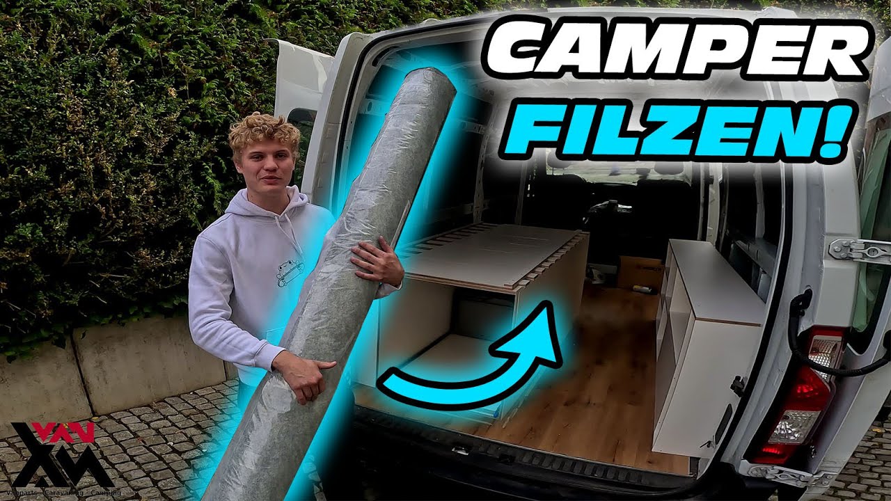Camper VAN FILZEN DIY! Camper Ausbau Renault Master