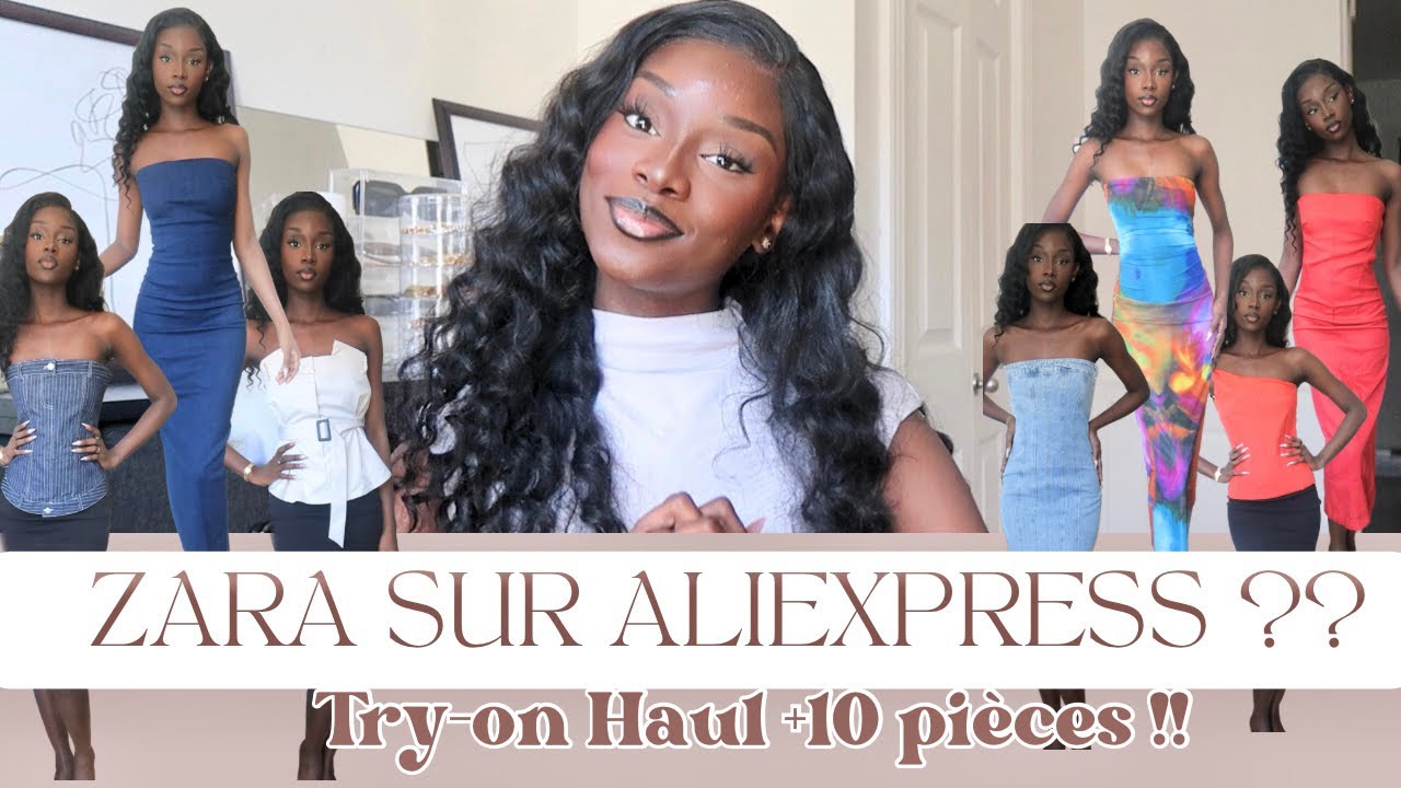 JE TESTE DES DUPES ZARA SUR ALIEXPRESS | Try-on Haul | Maguie