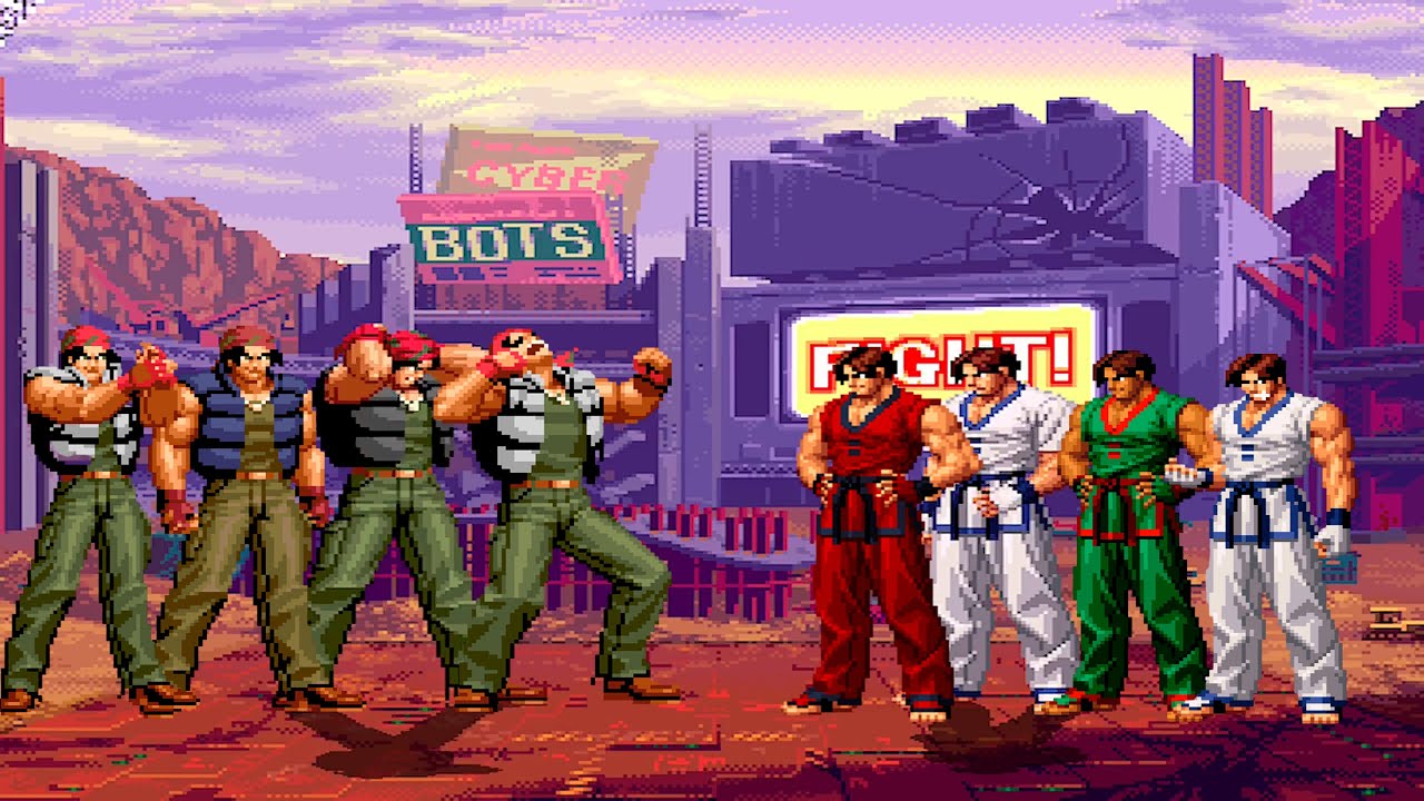 [KOF Mugen] Ralf Jones Team vs Kim Kaphwan Team