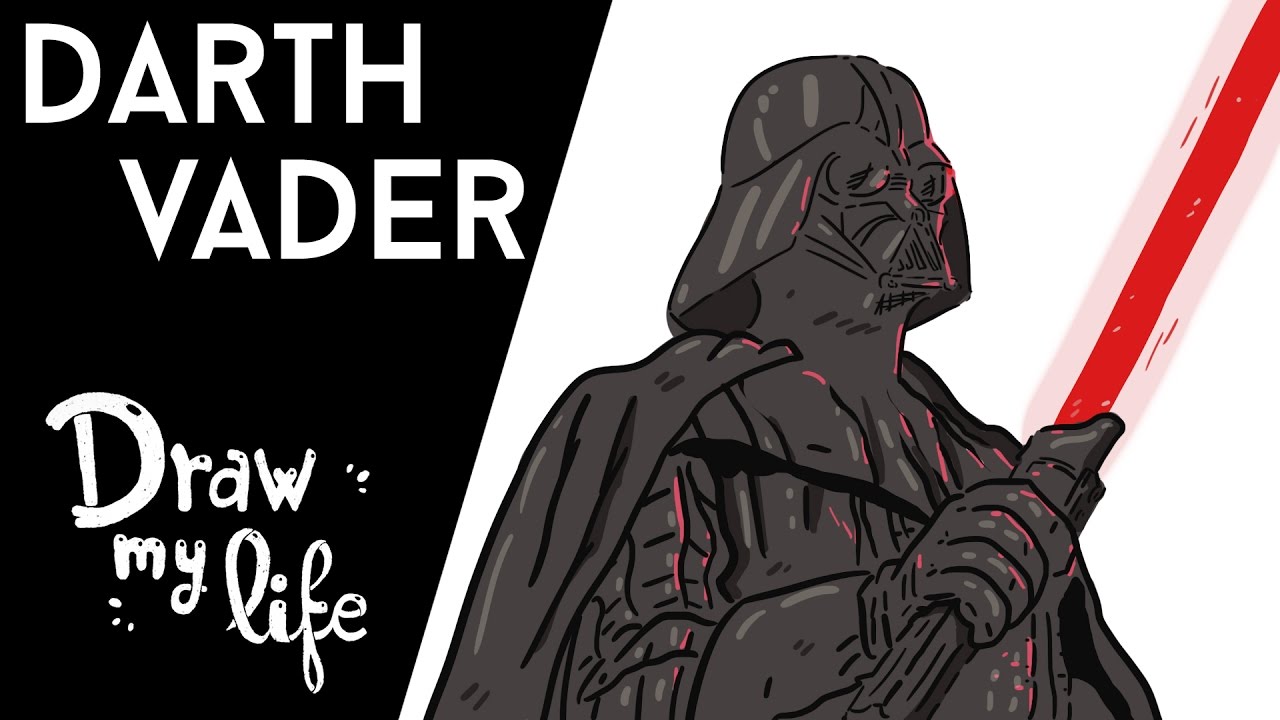 DARTH VADER - Draw My Life | con @bilobedvalle