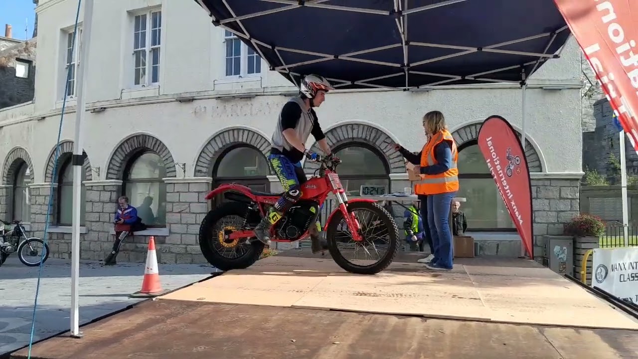 Manx international classic ,trial start.