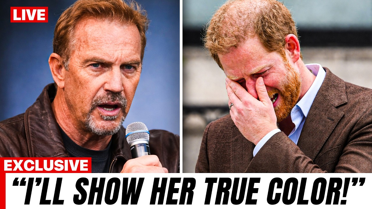 IT'S OUT! Kevin Costner EXPOSES Meghan&rsquo;s Secret &mdash; Harry Is Left STUNNED