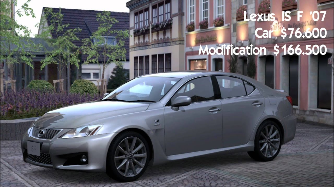 Gran turismo 5 Possible Race Modification Car List