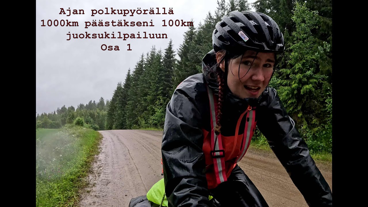Elämäni rankin reissu - Pyörällä 1000km Lappeenrannasta NUTS Ylläs-Pallas 100km juoksuun | Osa 1