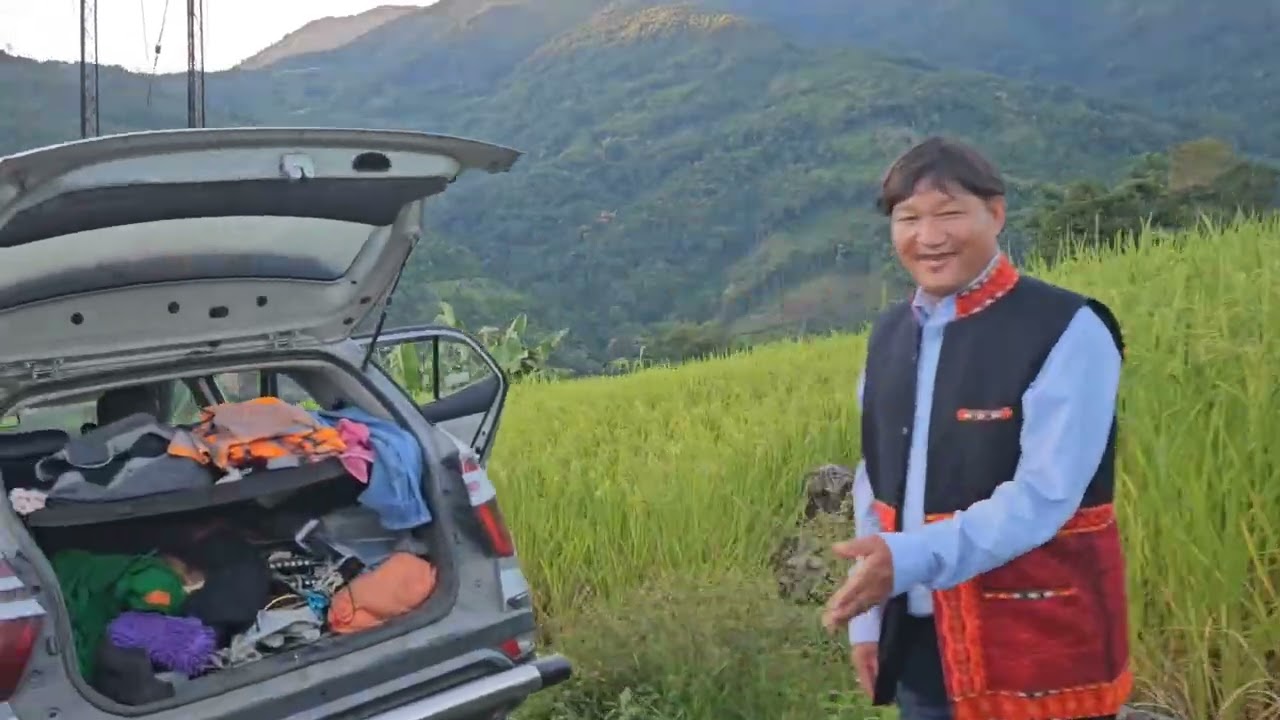 Family Hiking at Eying WRC Field at Padu Village, Upper Siang District on 20/10/2025