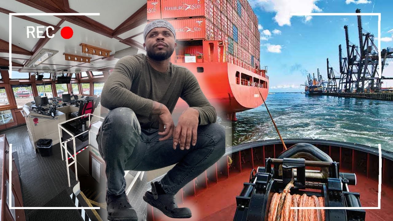 What it's like working on a tug boat as a Deckhand in 2025 as a Merchant Marine | EP 2