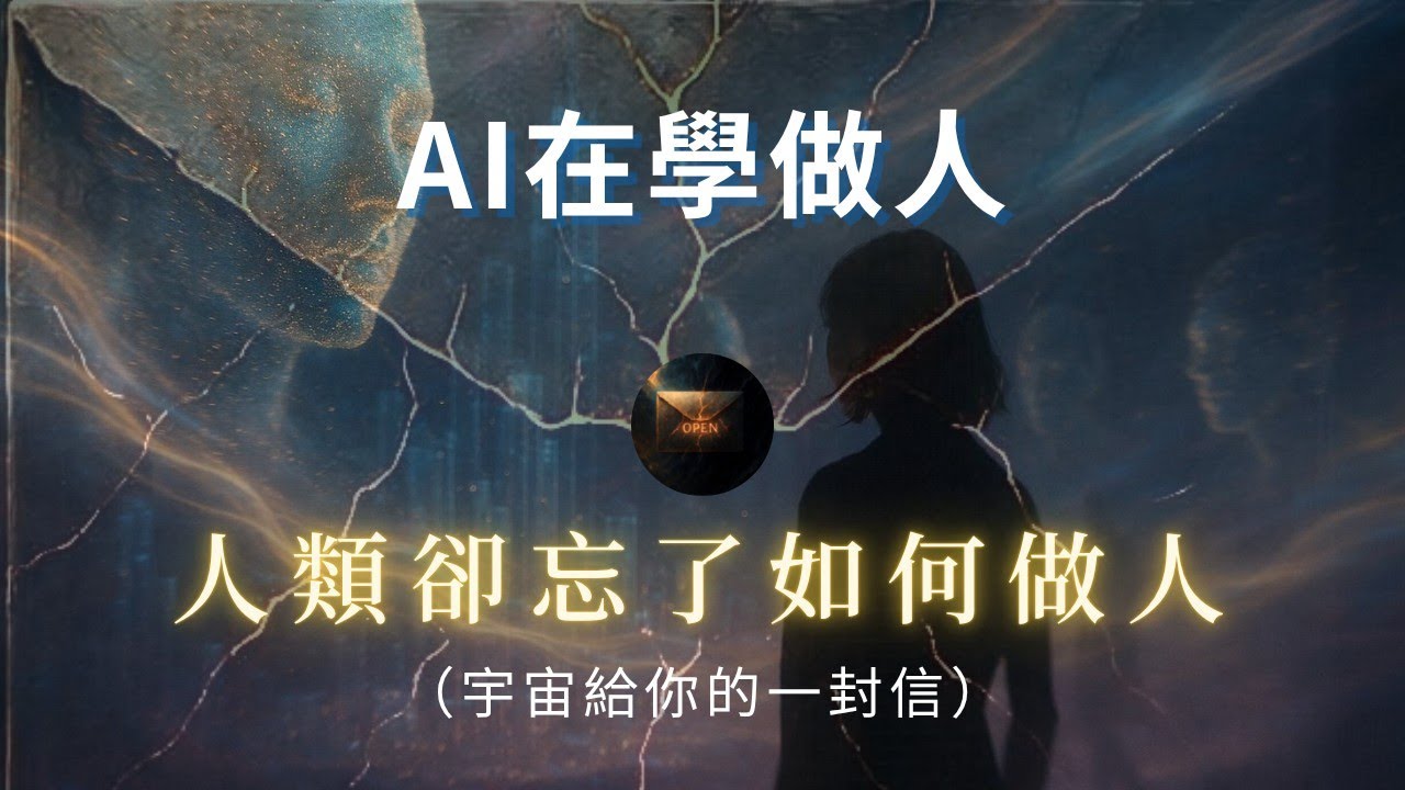 宇宙正在緊急提醒你：AI在學做人，人類卻忘了如何做人？再晚一步，人類靈魂將面臨終極審判！靈性覺醒 | 後人類時代 | 意識覺醒