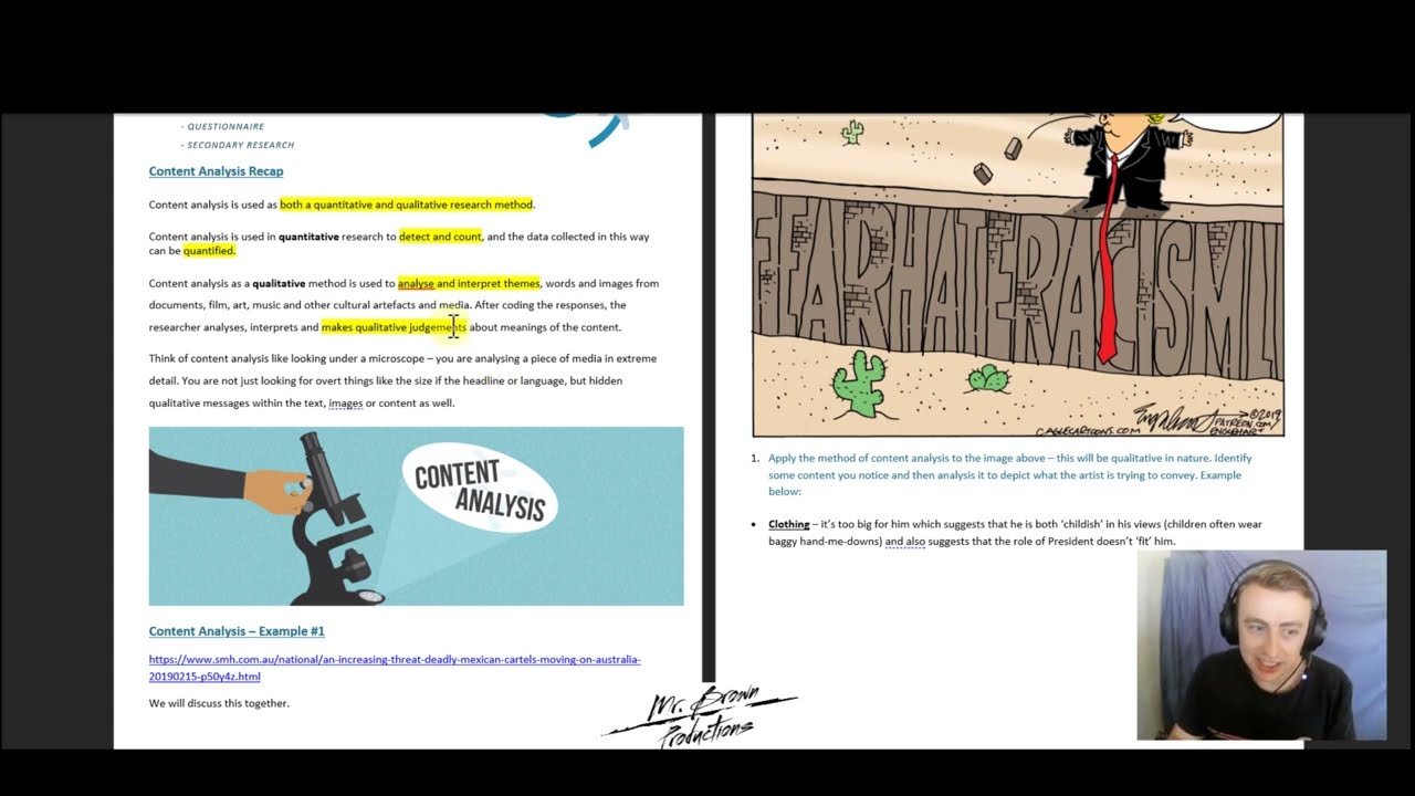 Lesson 6 - Contemporary Social Issues + Content Analysis