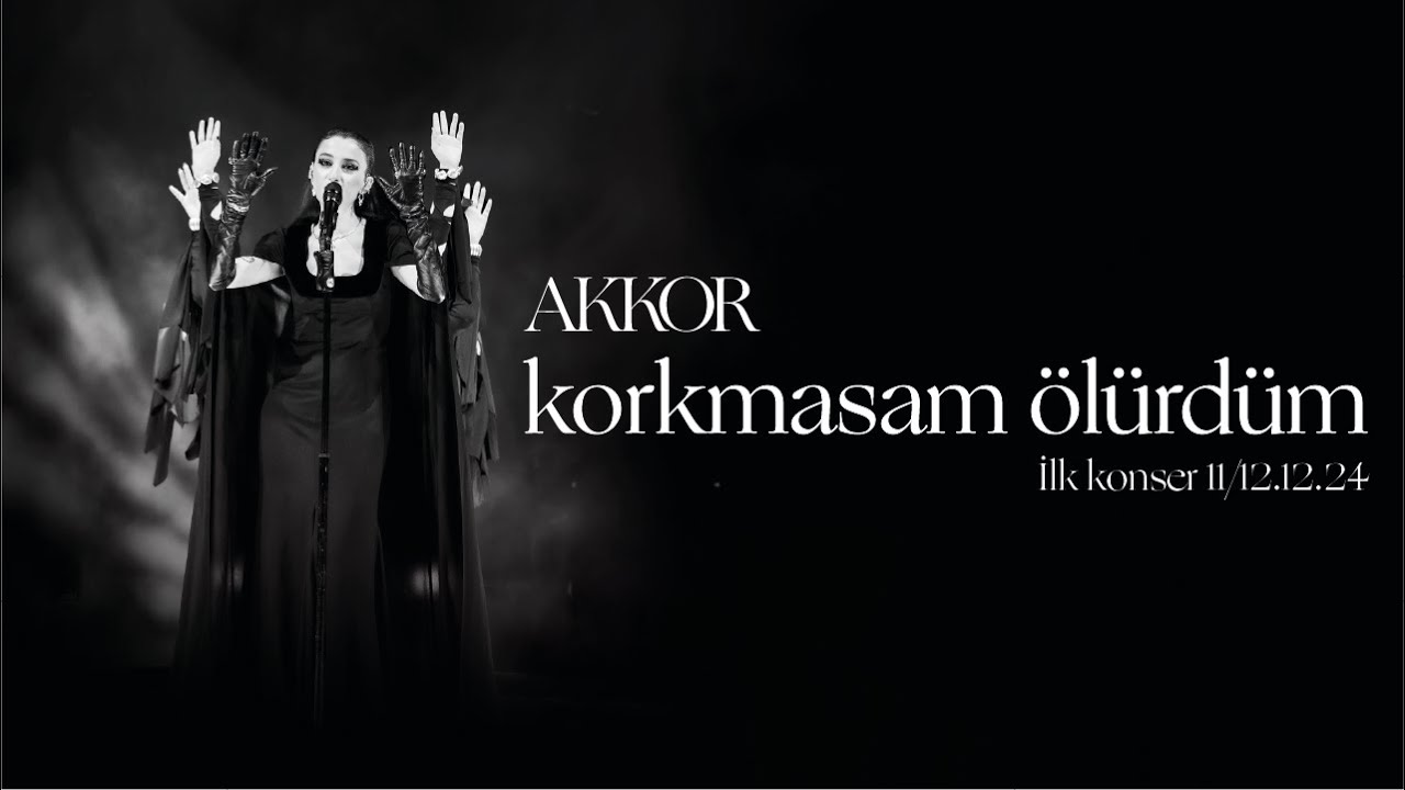 Melike Şahin - Korkmasam Ölürdüm (#AKKOR ilk konser)
