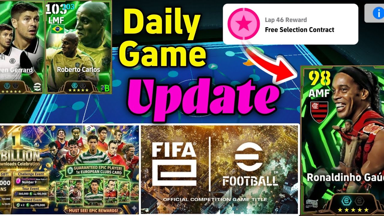 Новые игроки, которые появятся в ежедневной игре eFootball 2026 | Новые клубные наборы и предстоя...