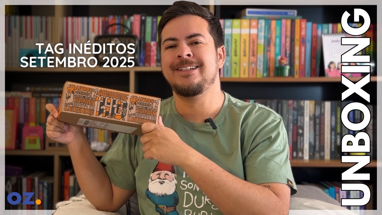 Tag Inéditos - Setembro de 2025 - Oba, tem thriller! #UNBOXING