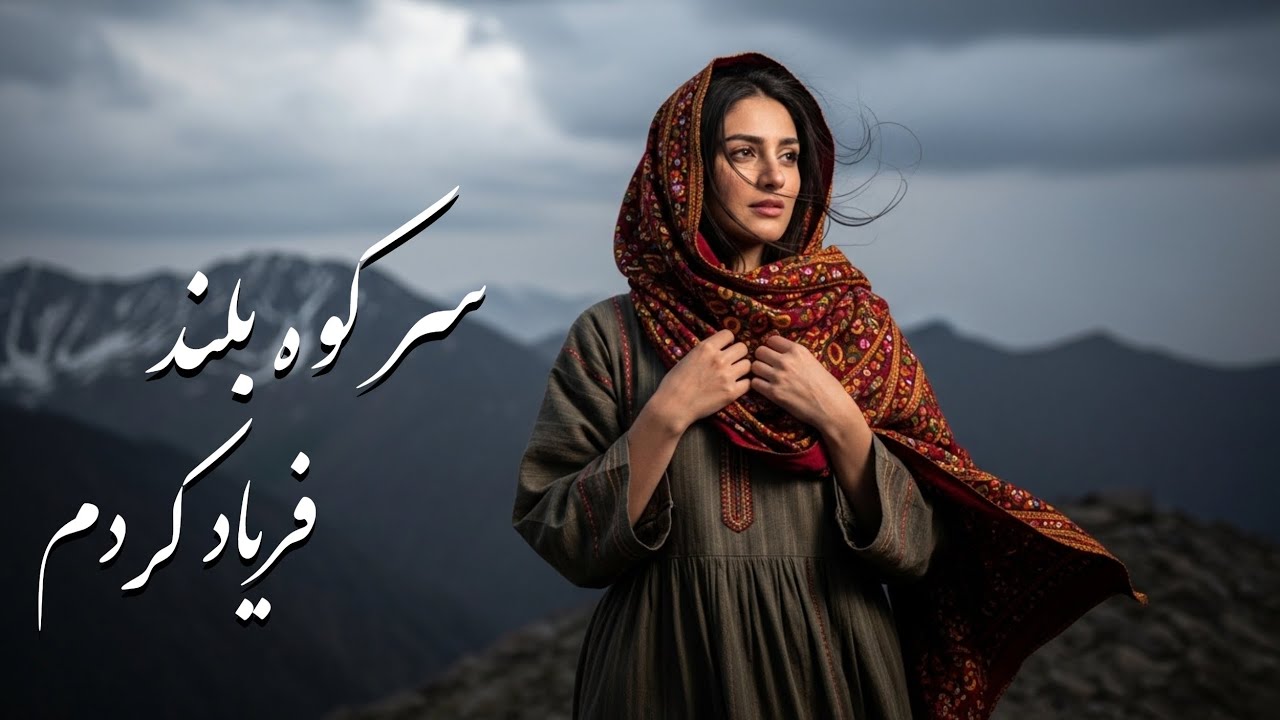 سر کوه بلند فریاد کردم | آهنگ محلی افغانی بسیار سوزناک | AI Cover 2025