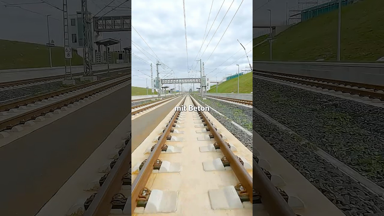 Kurzer Vergleich: Schotter vs. Feste Fahrbahn