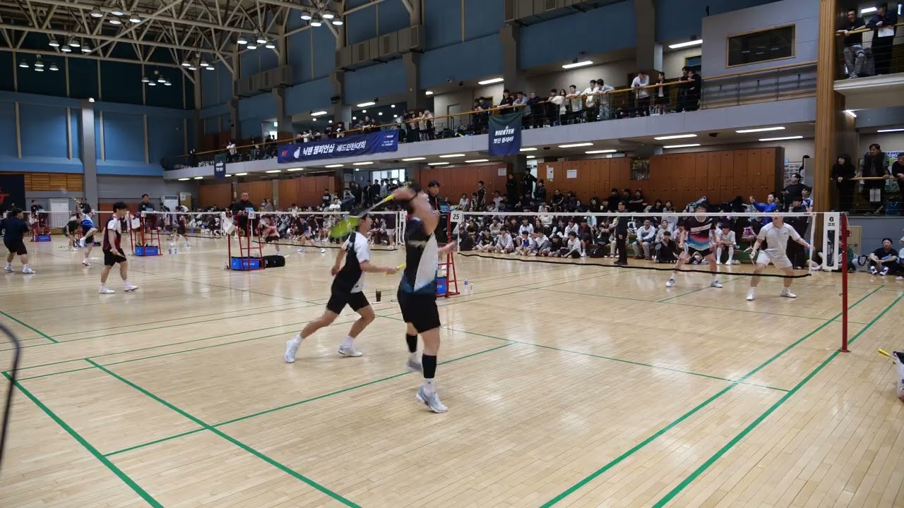 2026 제1회 닉텐 배드민턴 챔피언십 설날대회 준자강 남복 김대은 고성환 VS 여선동 김종환