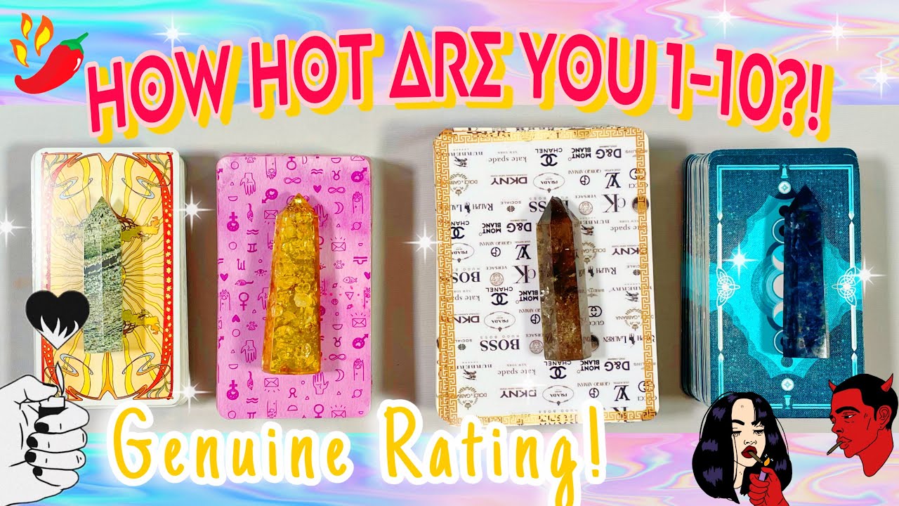 How Attractive Are You 1 - 10?! (honest rating lol) What Makes You SEXY Pick A Card Tarot Reading 🔥