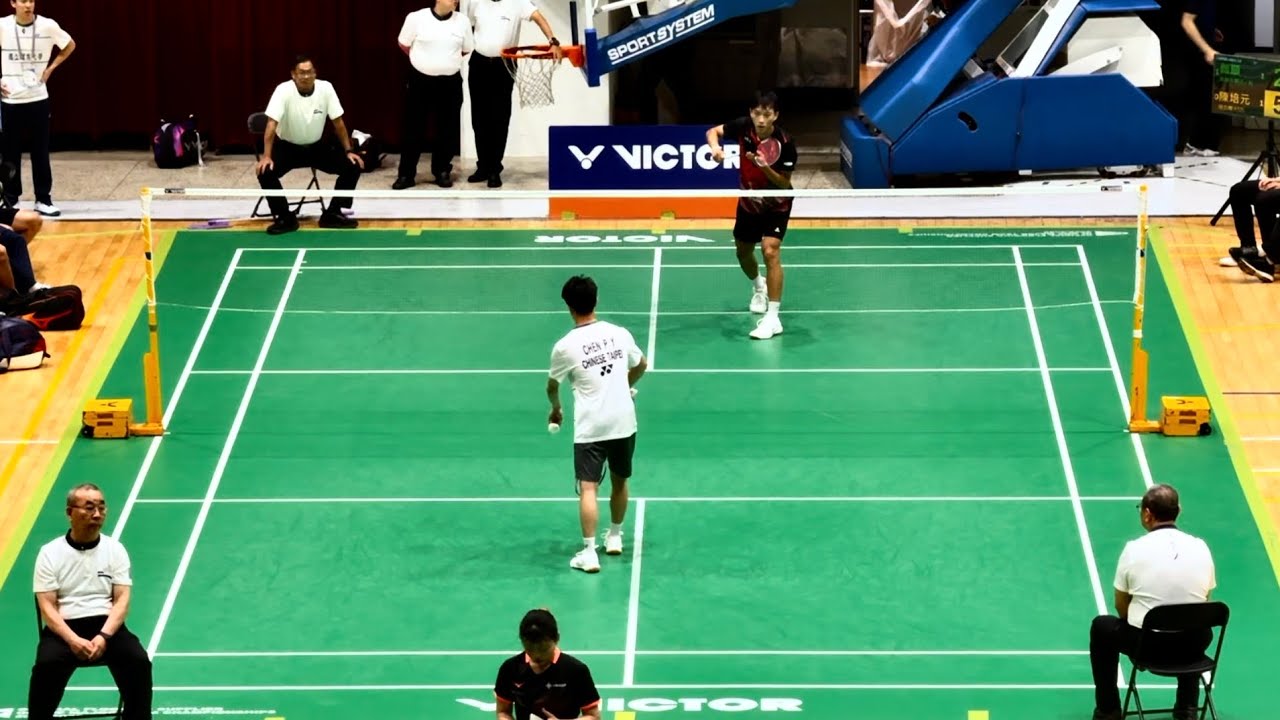 114年全國大專運動會｜公開男團4強｜第二點 蕭順（高雄大學）vs 陳培元（國立體大） #badminton #比賽 #日常 #羽球 #全大運