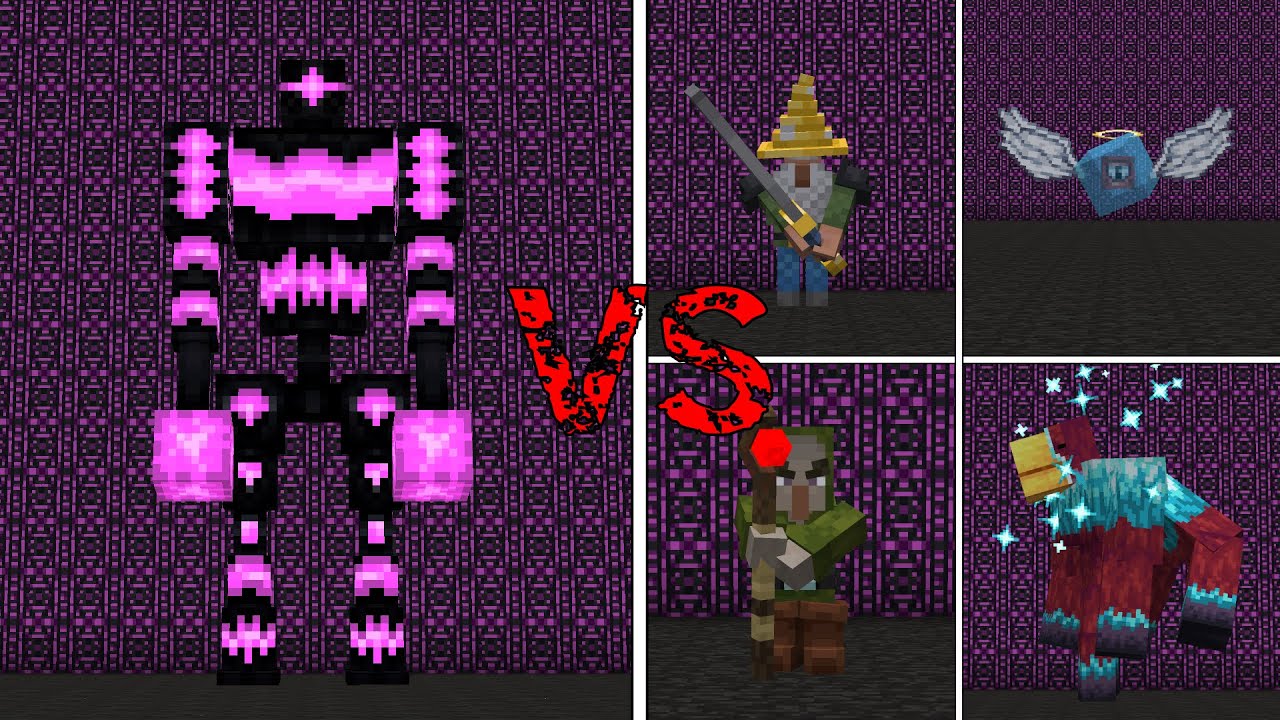 Robo Jeffery vs. Terramity | Minecraft Mob Battle 65
