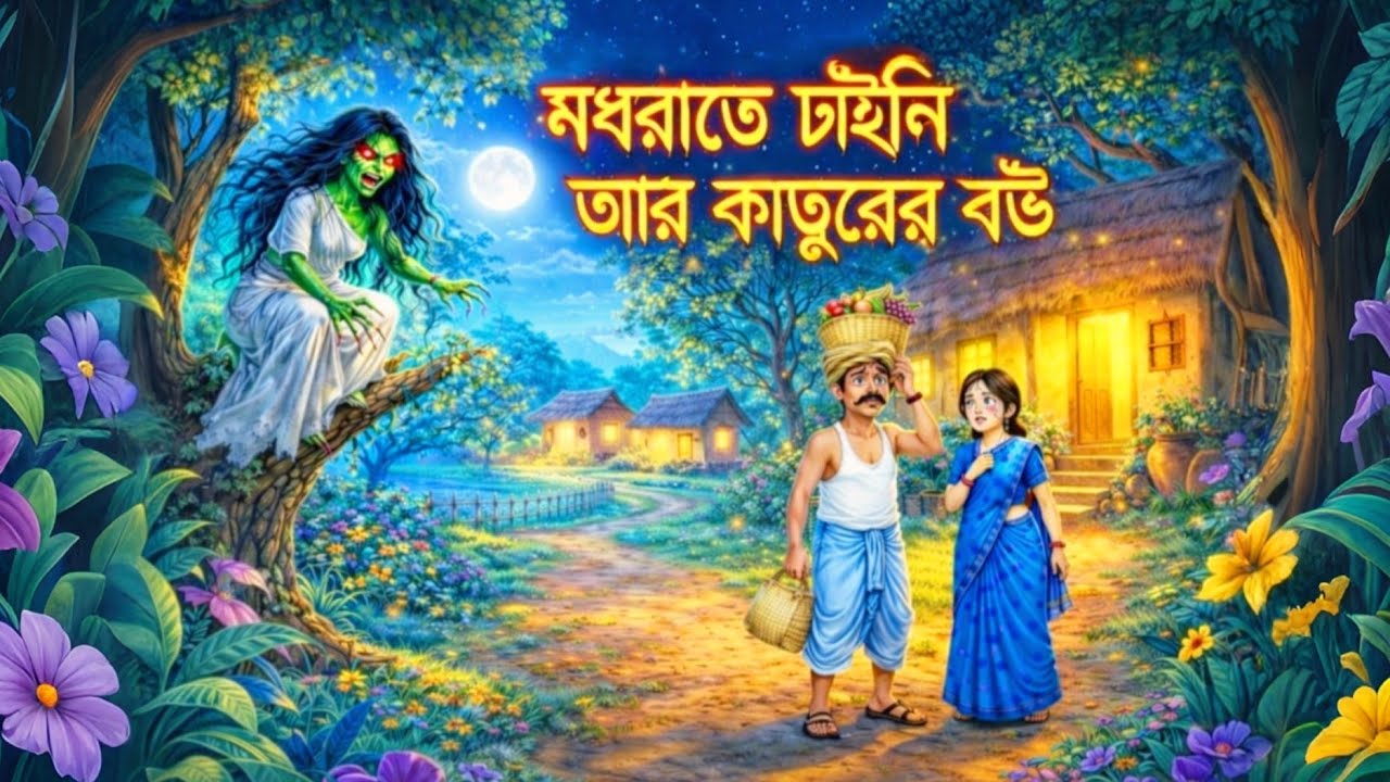 অন্ধকার জঙ্গলে ডাইনি আর কাঠুরে – কি ঘটেছিল সেদিন রাতে? || New banglai Catoon || Rup kothar Golpo 