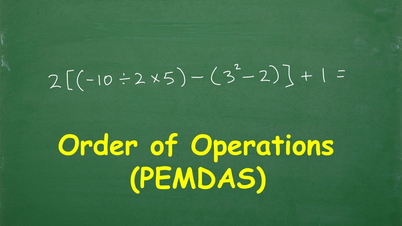 Порядок операций (PEMDAS) – давайте учиться шаг за шагом…